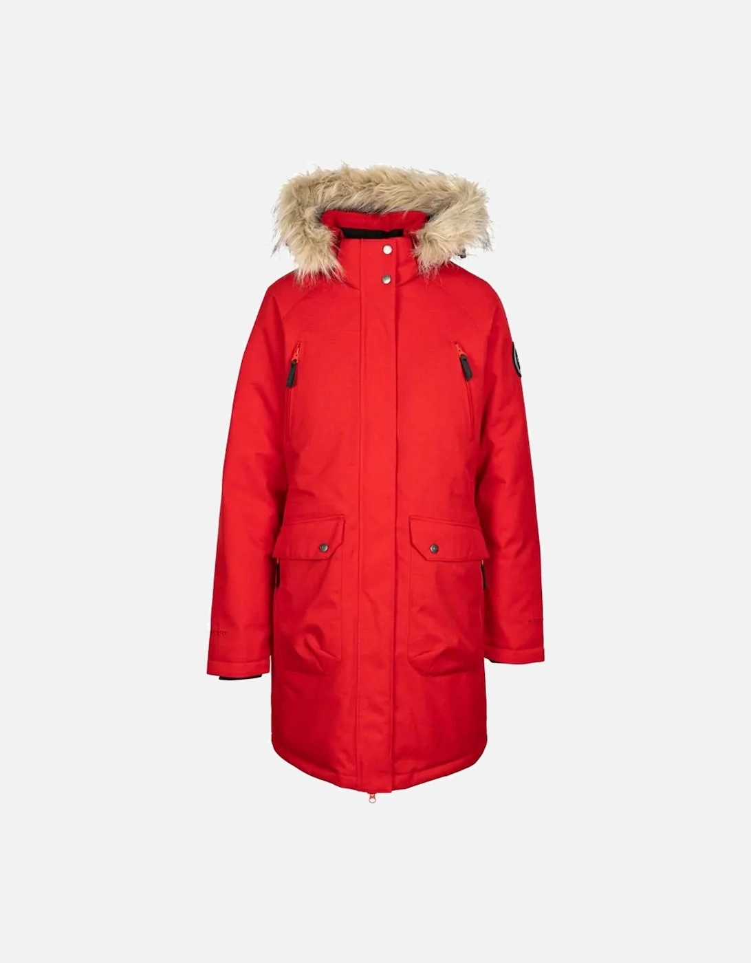 Women's Trespass Womens/Ladies Dana Down Jacket - Red - Size: 18/16