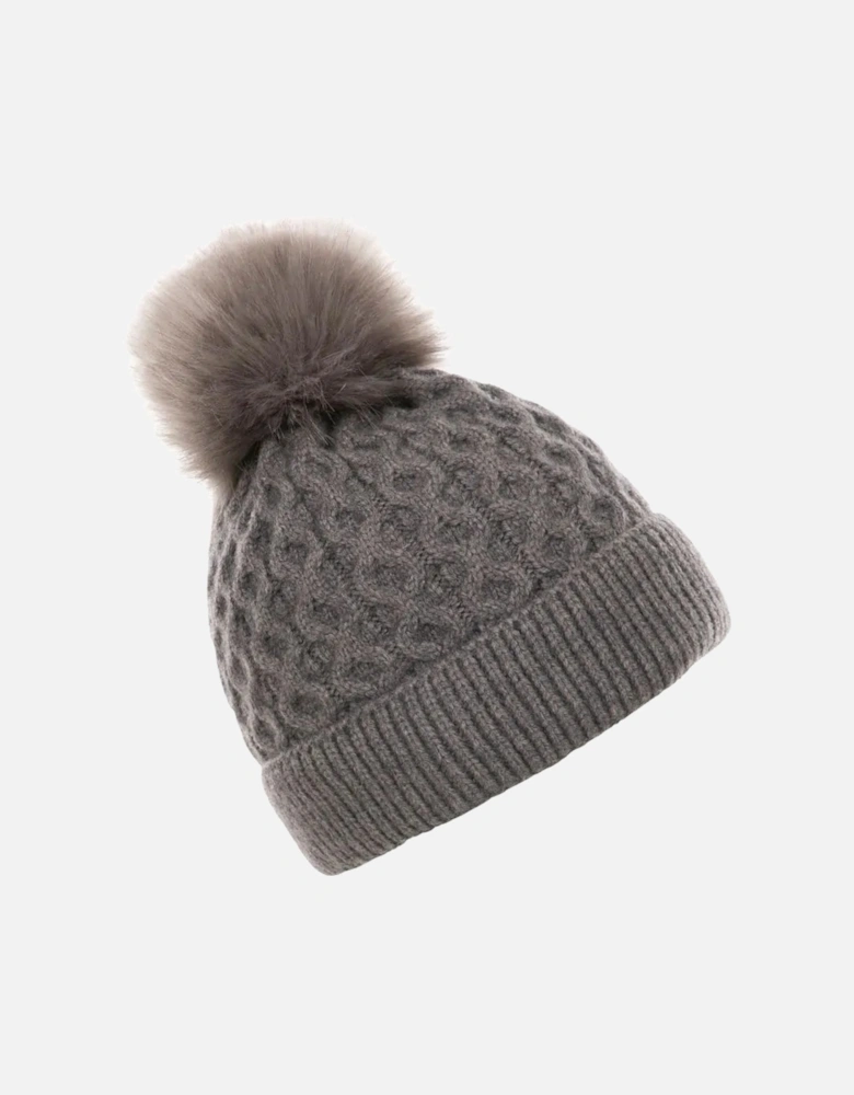 Womens/Ladies Freja Pom Pom Beanie