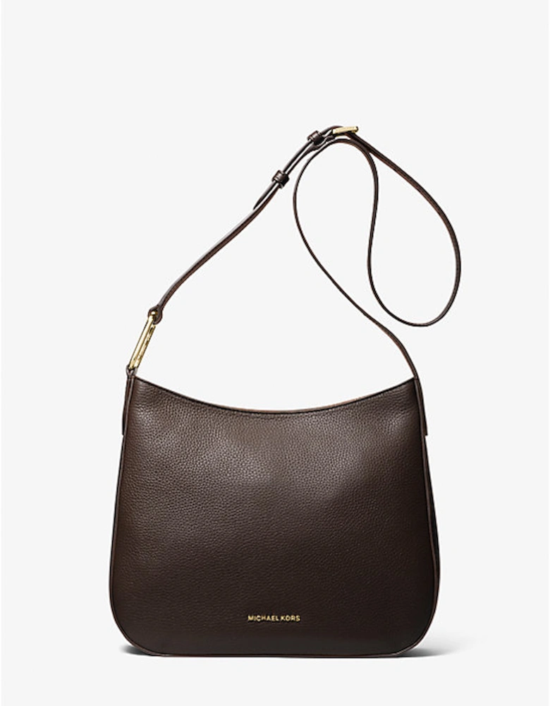 Kensington Large Pebbled Leather Crossbody Bag