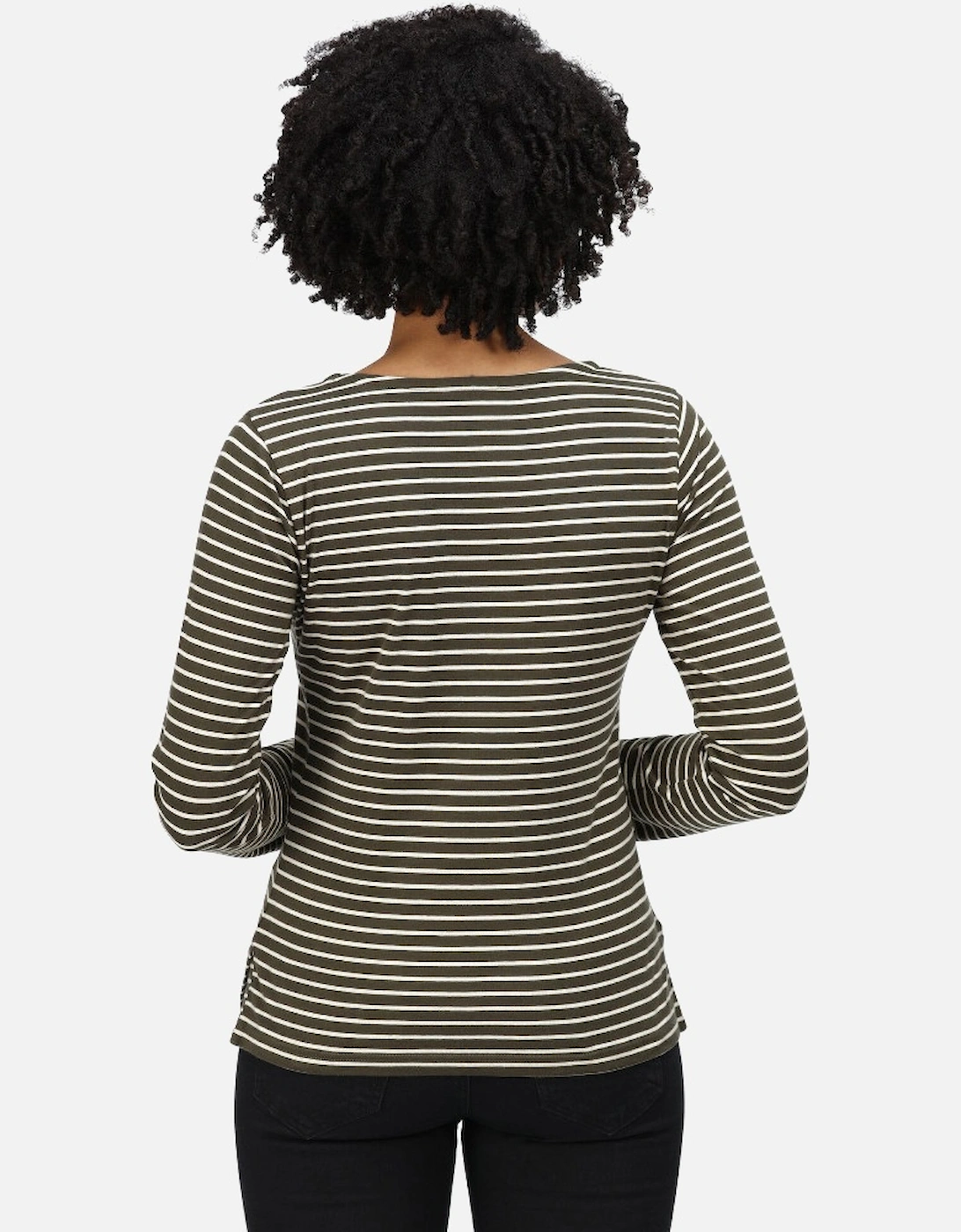 Womens Fernanda Long Sleeve Organic Cotton T Shirt