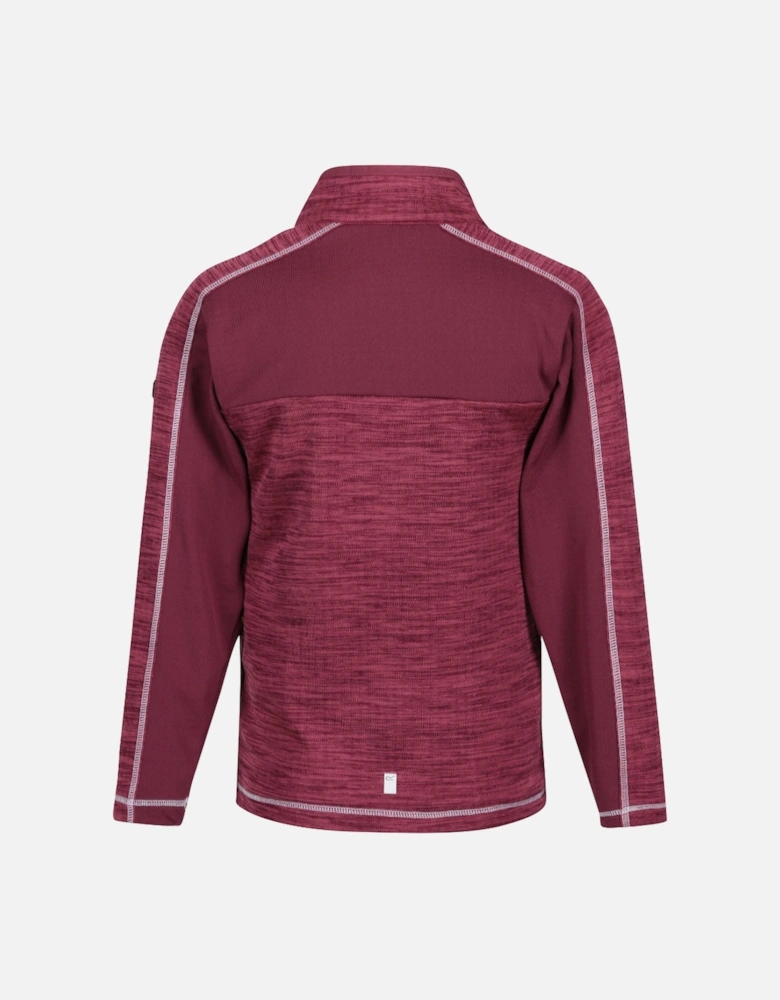 Girls Hewley Half Zip Wicking Fleece Jacket