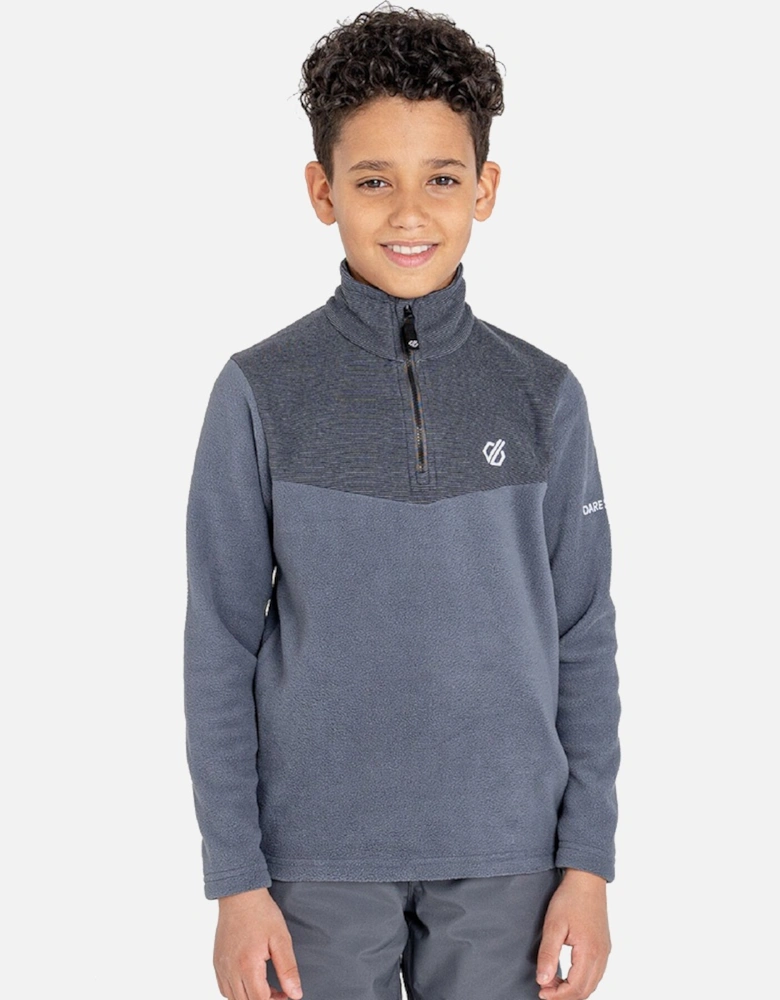 Boys Joyous Half Zip High Neck Fleece Jacket