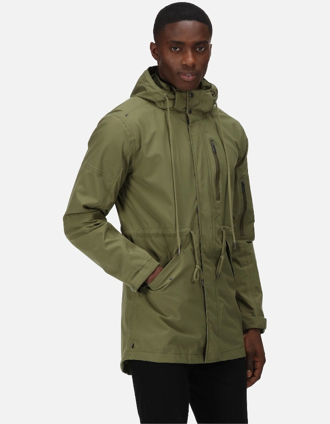 Mens Asher Waterproof Breathable Jacket, 5 of 4