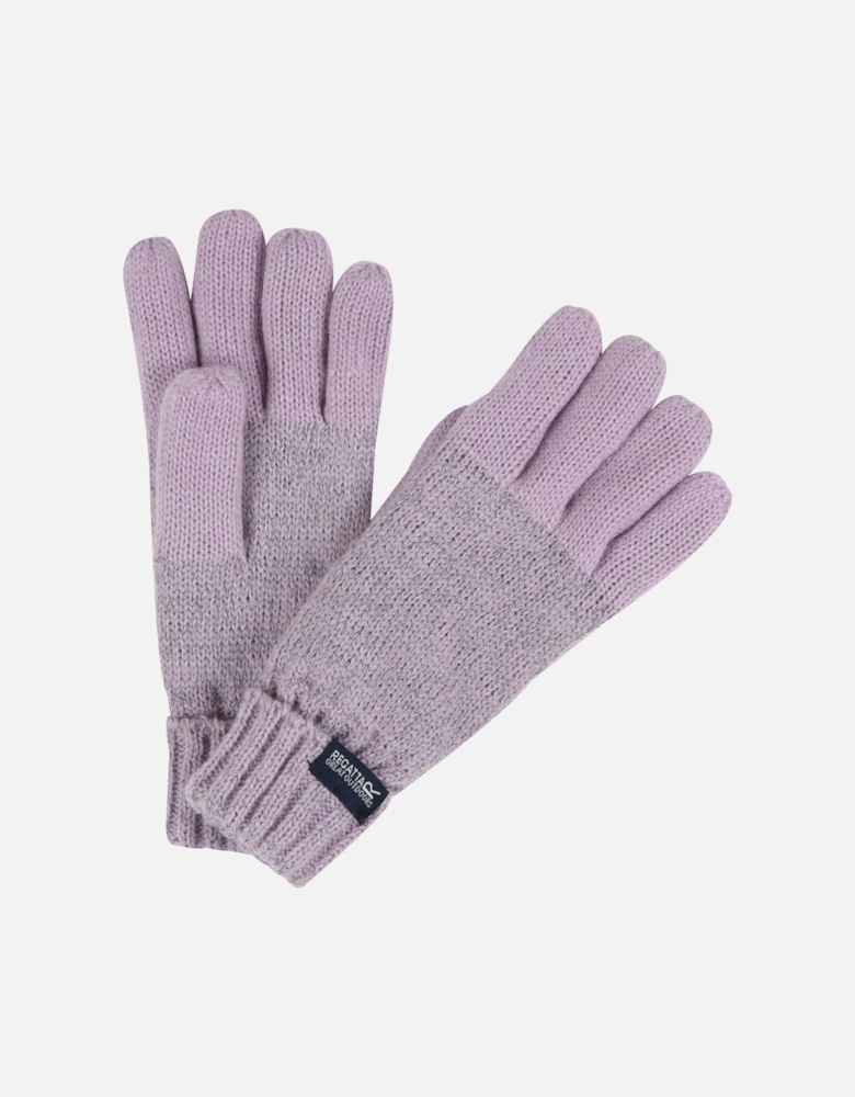 Boys Luminosity Acrylic Knit Reflective Gloves