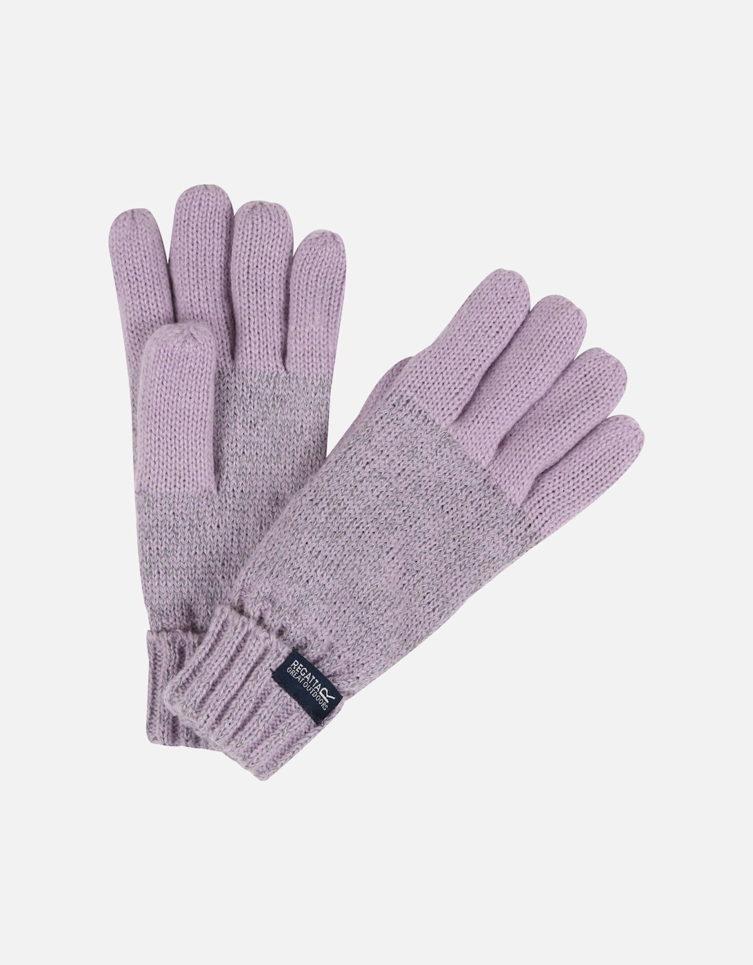 Boys Luminosity Acrylic Knit Reflective Gloves, 2 of 1
