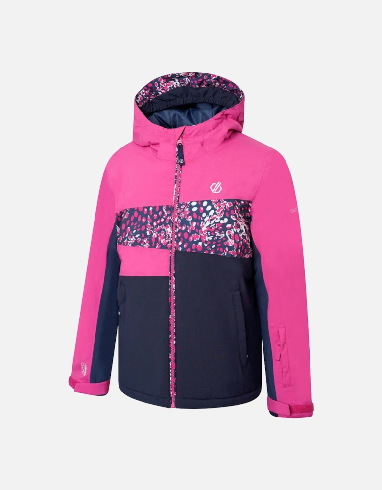 Girls Humour Waterproof Breathable Hooded Coat