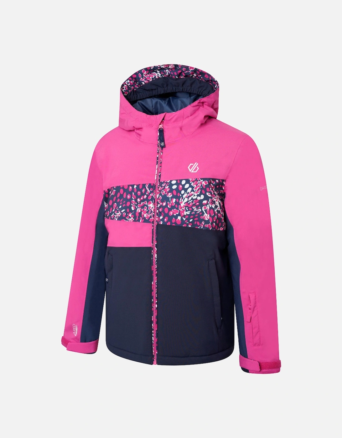 Girls Humour Waterproof Breathable Hooded Coat