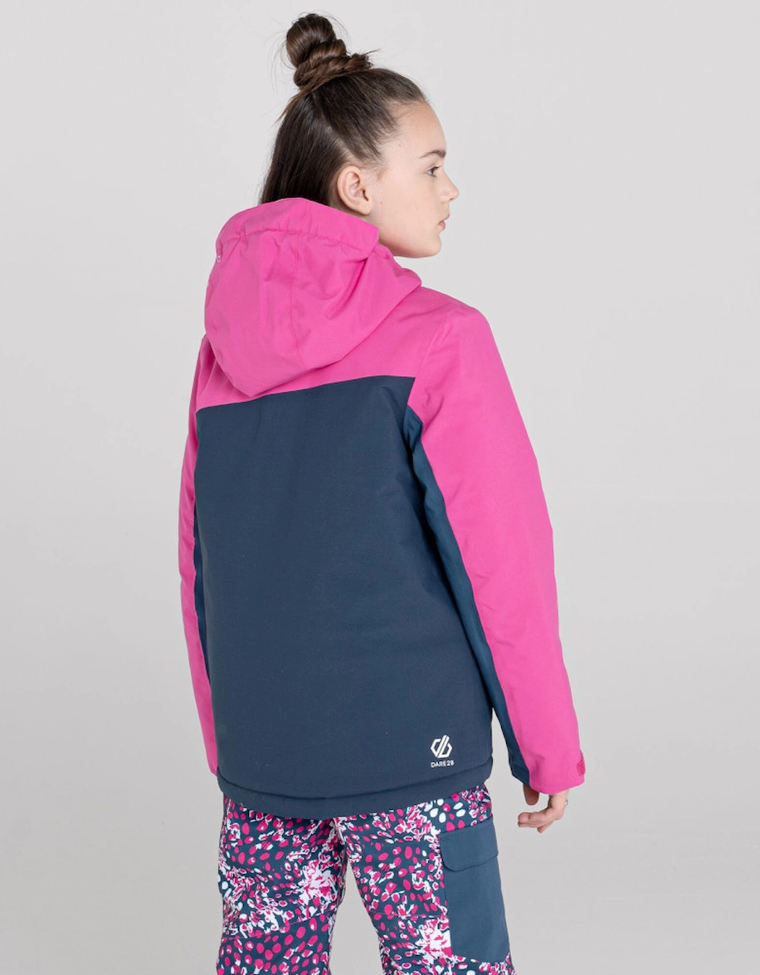 Girls Humour Waterproof Breathable Hooded Coat