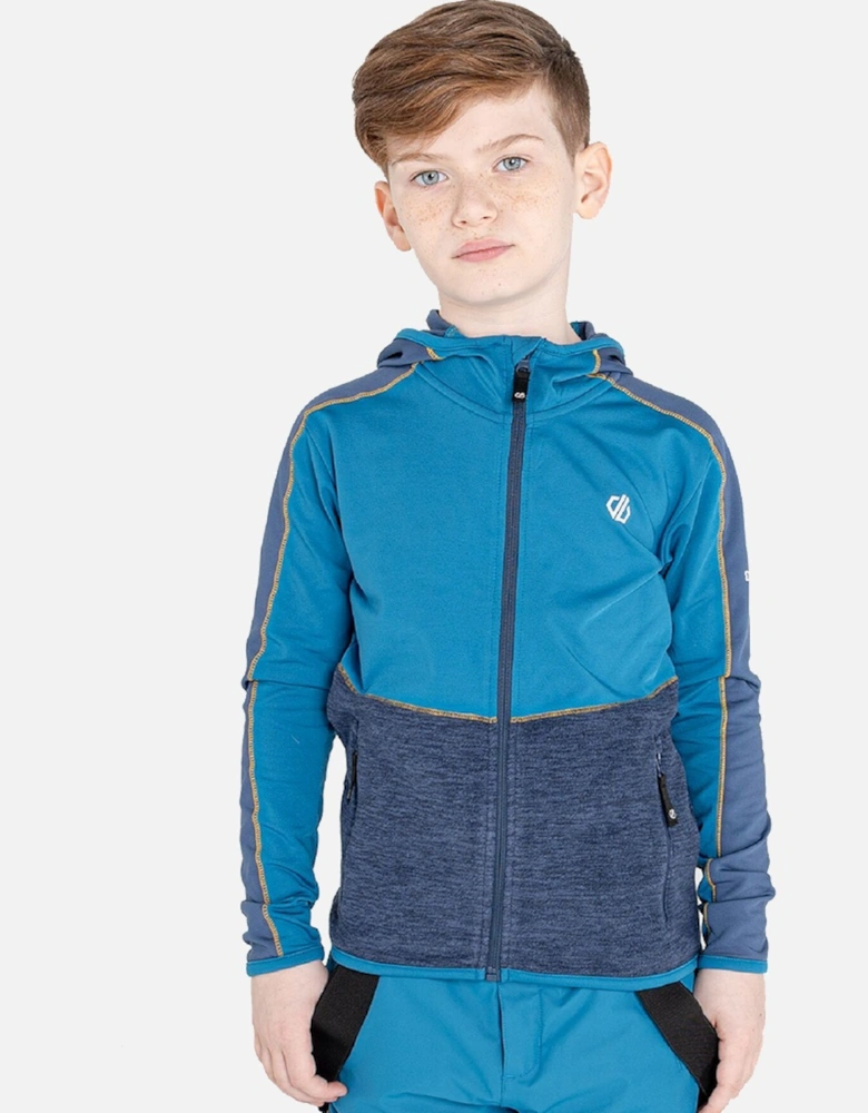 Boys Hasty III Hooded Full Zip Fleece Jacket