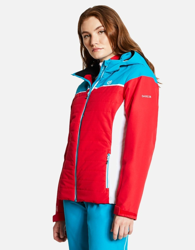 Womens Sightly Waterproof Breathable Ski Coat Jacket