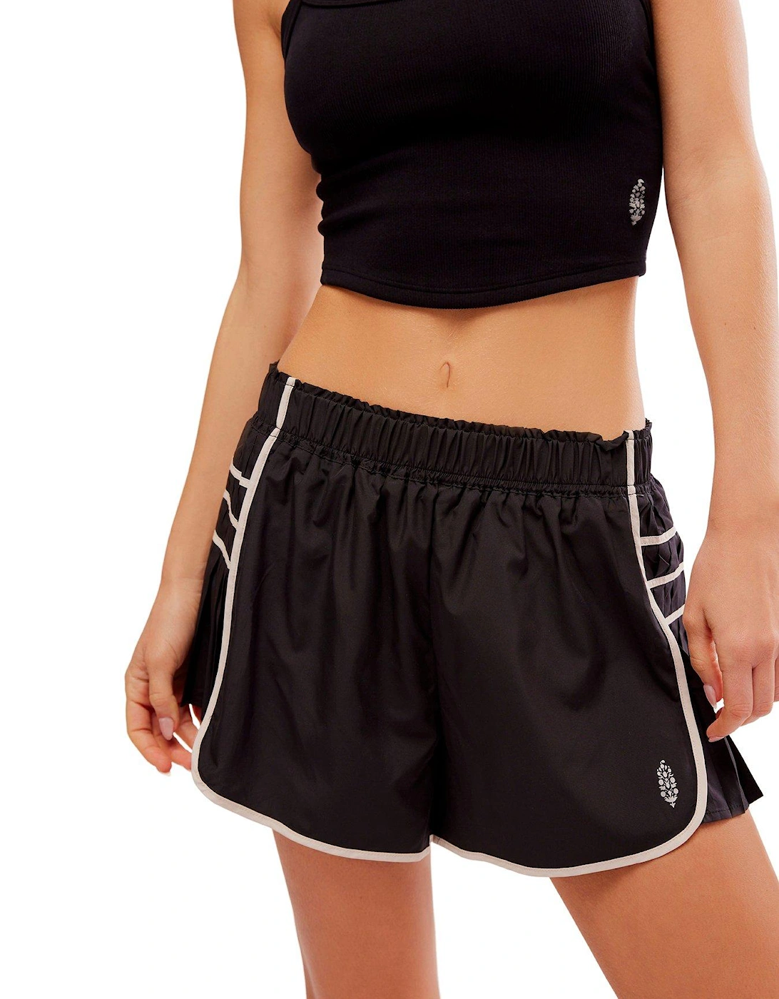 Women's Training Easy Tiger Shorts - Black, 6 of 5