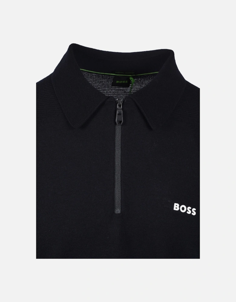 Boss Momentum_lite_pl24long Sleeved Polo Dark Blue