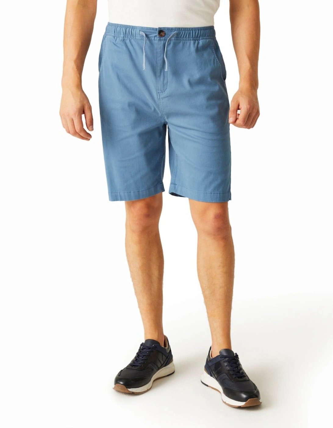 Mens Aldan Adjustable Waist Chino Shorts, 5 of 4