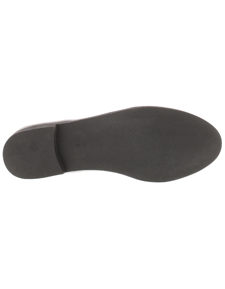 Womens Shoes Work School Layla Slip On black patent UK Size