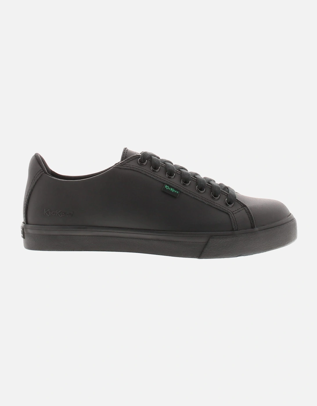 Boys School Shoes Trainers Tovni Lacer Leather Lace Up black UK Size