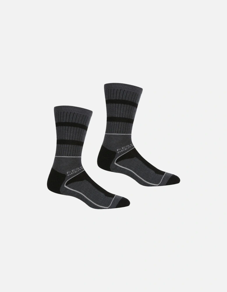 Mens Samaris 3 Season Cushioned Padded Walking Socks