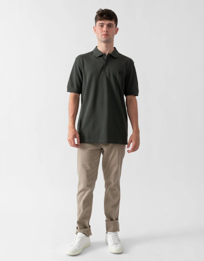 Mens Plain Signature Polo Shirt