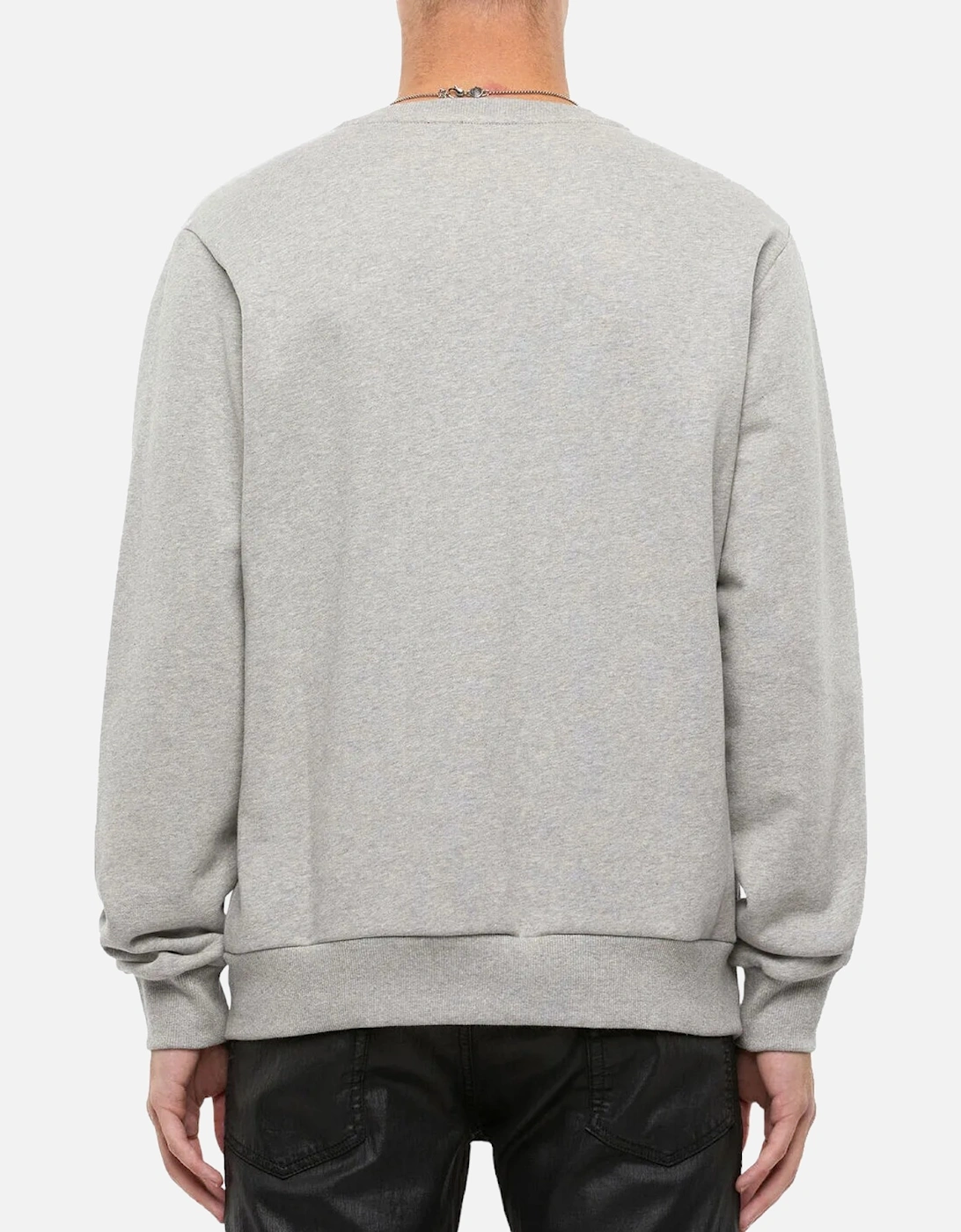 S GIRK N80 Mens Sweatshirt Crew Neck Long Sleeve Winter Pullover Jumper