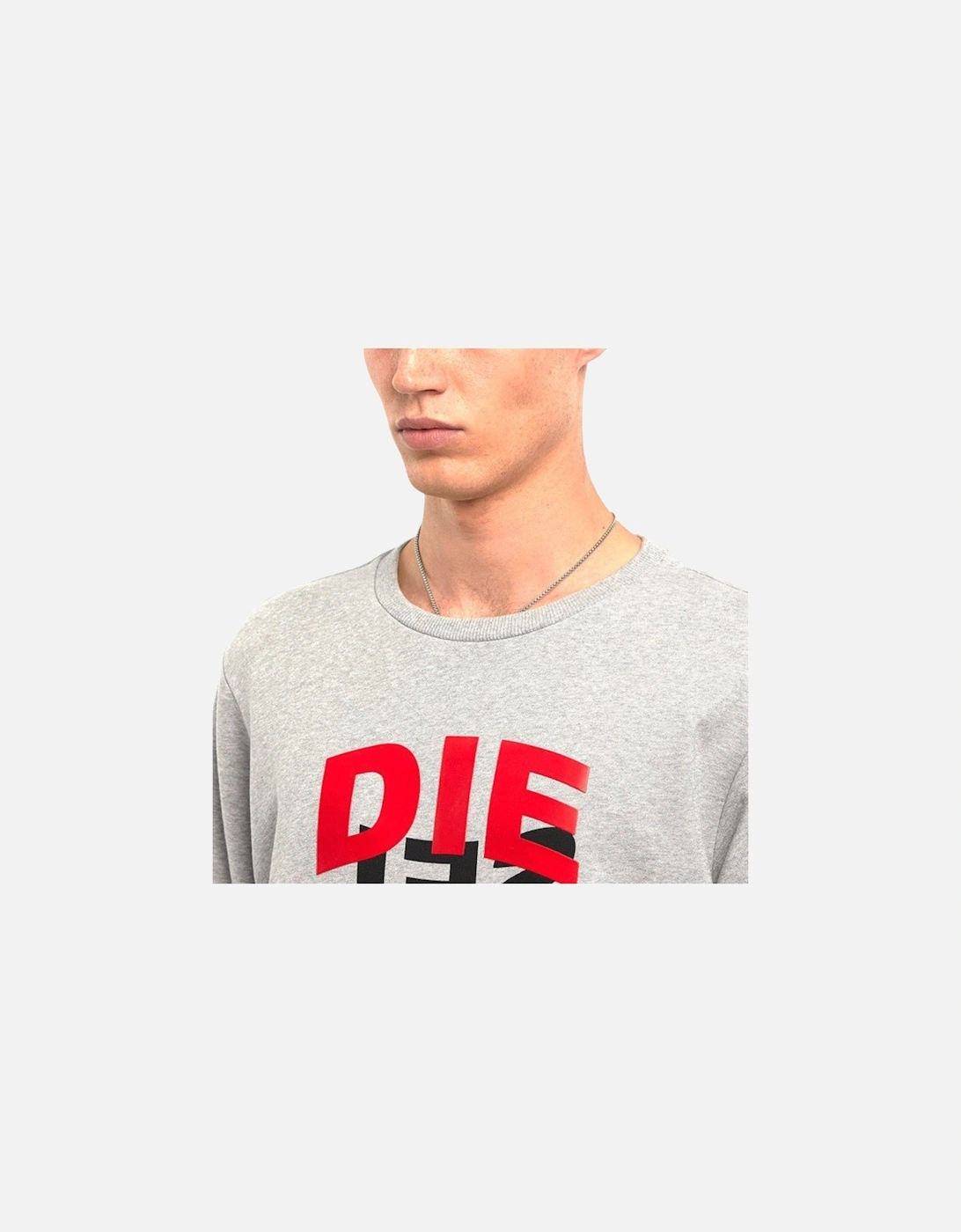S GIRK N80 Mens Sweatshirt Crew Neck Long Sleeve Winter Pullover Jumper