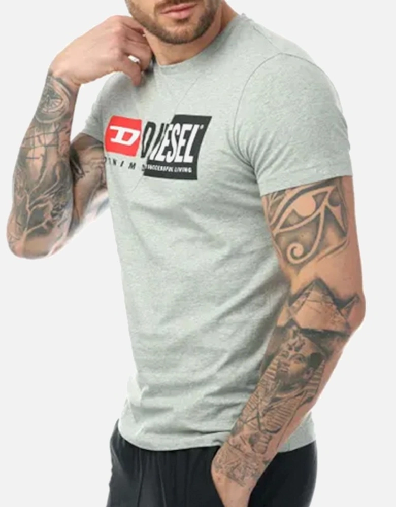 T DIEGO CUTY Mens T Shirt Crew Neck Short Sleeve Maglietta Duel Logo Tee