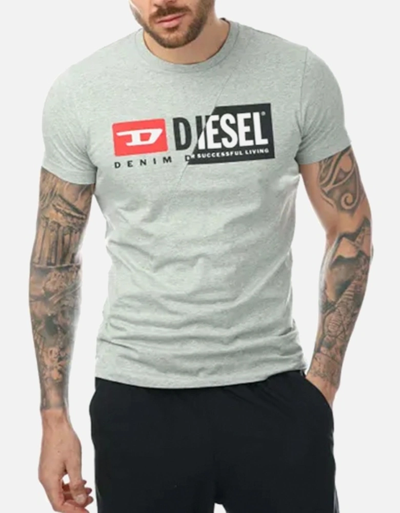 T DIEGO CUTY Mens T Shirt Crew Neck Short Sleeve Maglietta Duel Logo Tee