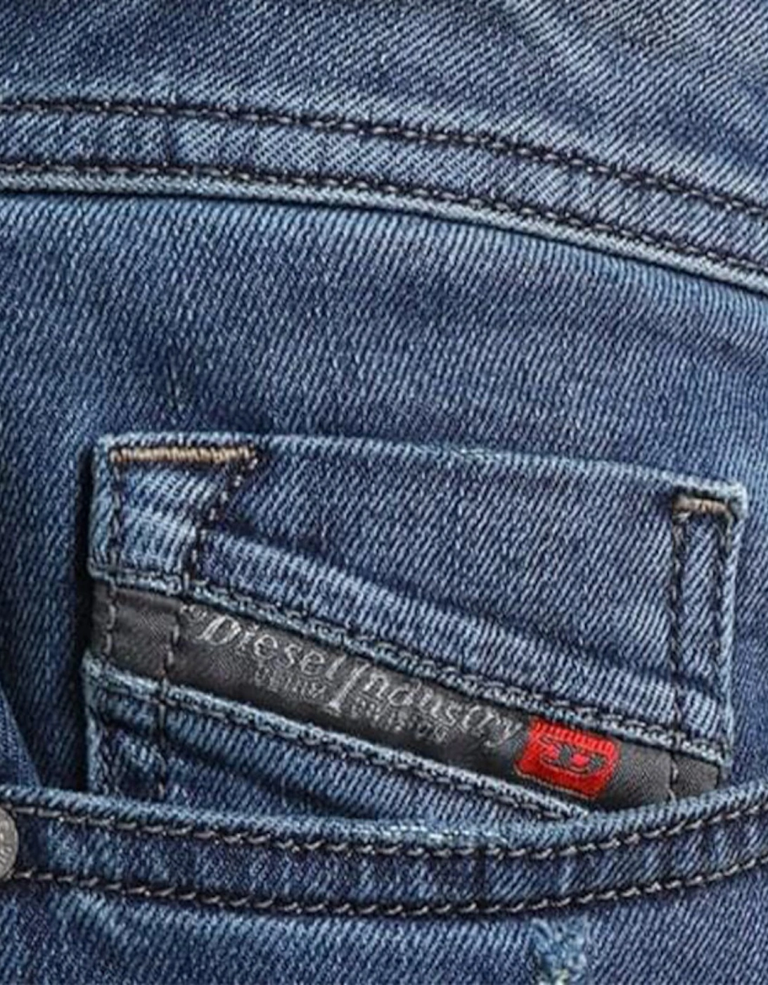 DIESEL THOMMER 084NV Mens Denim Jeans Slim Fit Pant