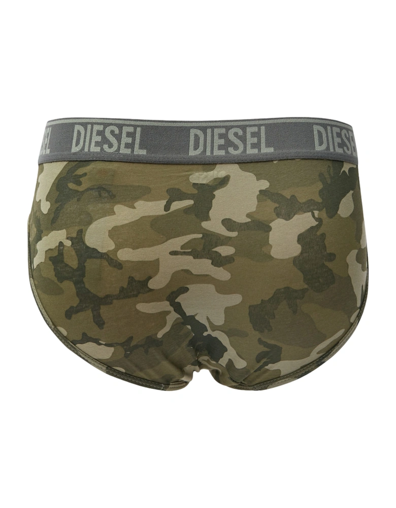 DAMIEN E4869 Mens Briefs 3 Pack Camouflage Black RG Stretch Cotton Briefs