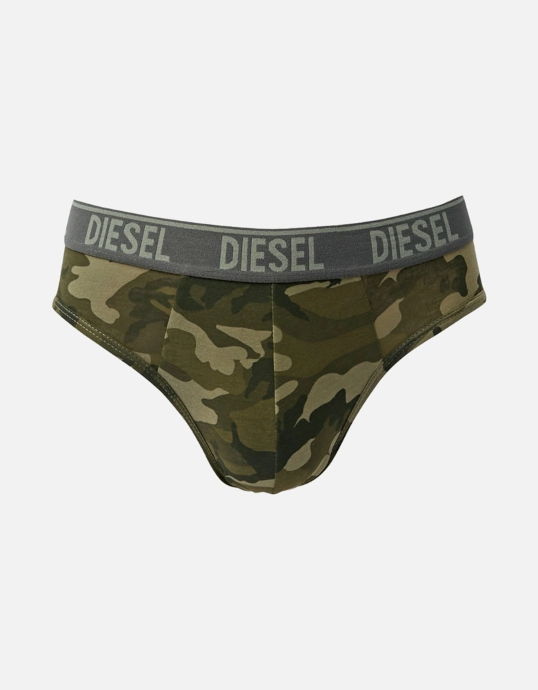 DAMIEN E4869 Mens Briefs 3 Pack Camouflage Black RG Stretch Cotton Briefs