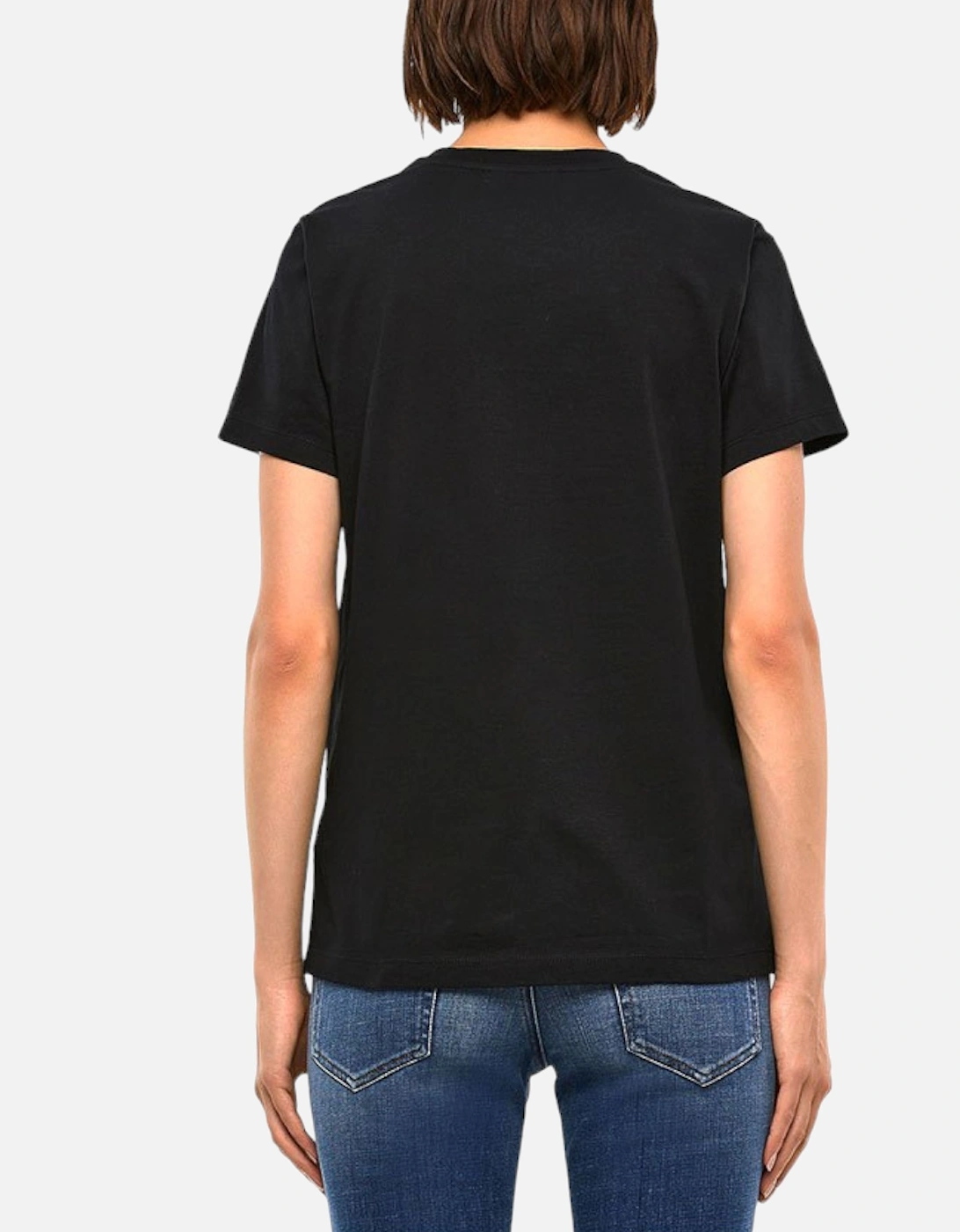 T SILY V23 Womens T-Shirts Crew Neck Cotton Tops Short Sleeve Summer Tee