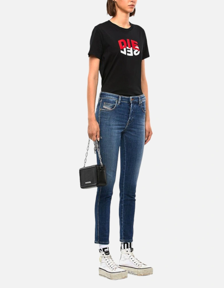 T SILY V23 Womens T-Shirts Crew Neck Cotton Tops Short Sleeve Summer Tee