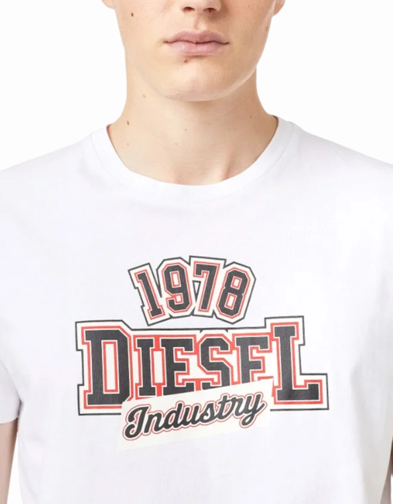 T DIEGOS K26 Mens T Shirts Crew Neck Short Sleeve Casual White Summer Tee