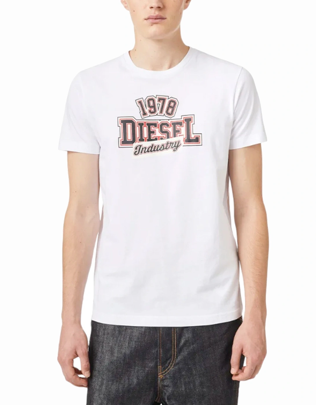 T DIEGOS K26 Mens T Shirts Crew Neck Short Sleeve Casual White Summer Tee, 6 of 5