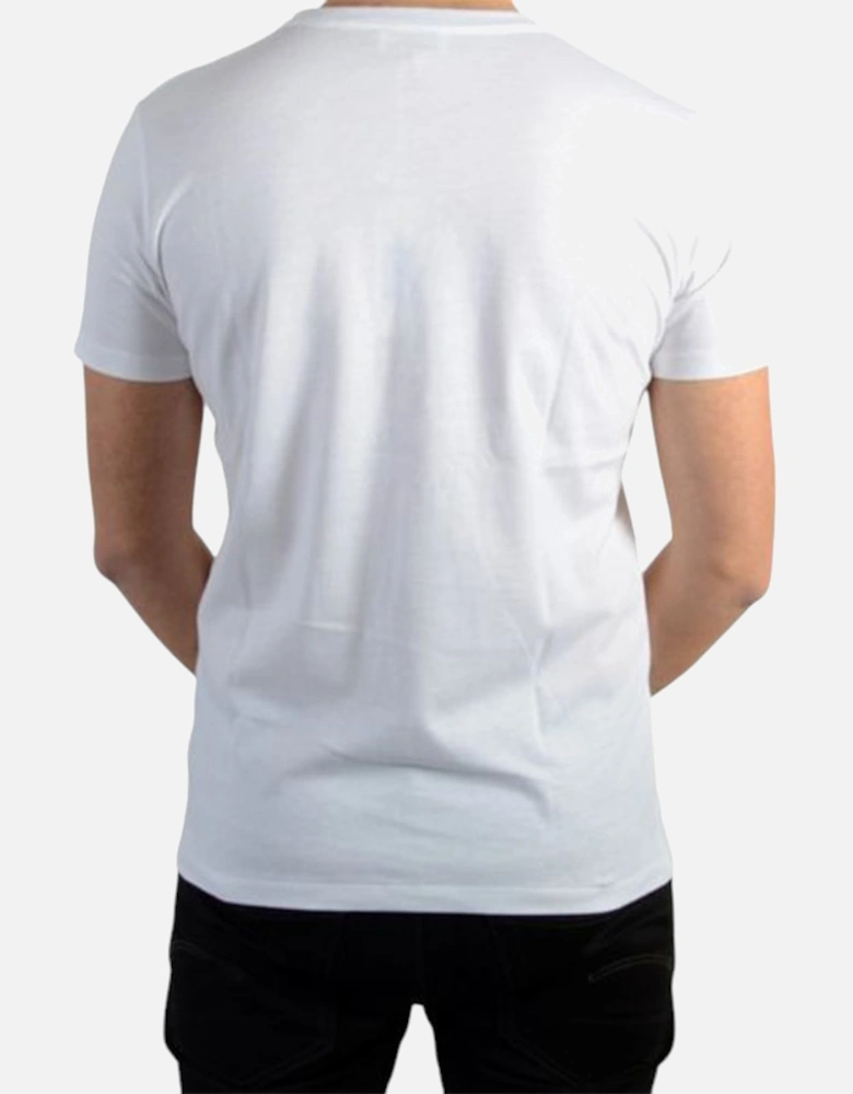 T SHIELDED 0R91B Mens T Shirts Crew Neck Short Sleeve Casual White Tee