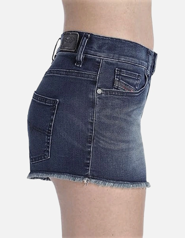 DE-SHORIS 0663Y Womens Denim Shorts Summer Hot Pants Beach Sexy Shorts