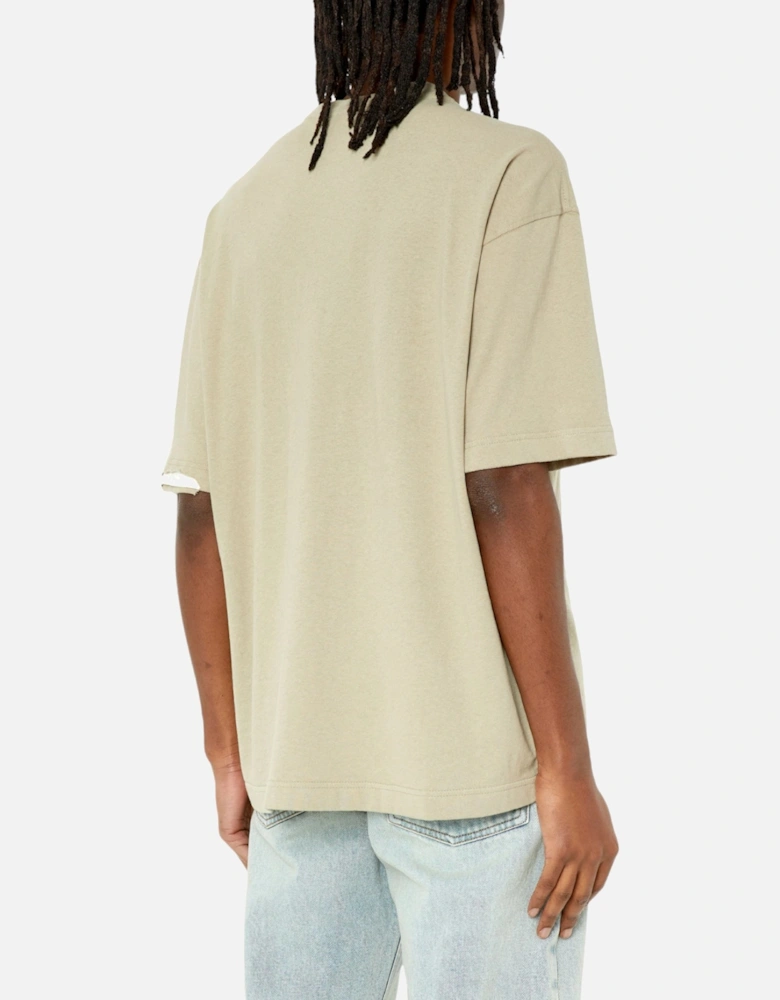 T-WASHROT Mens T Shirts Loose Fit