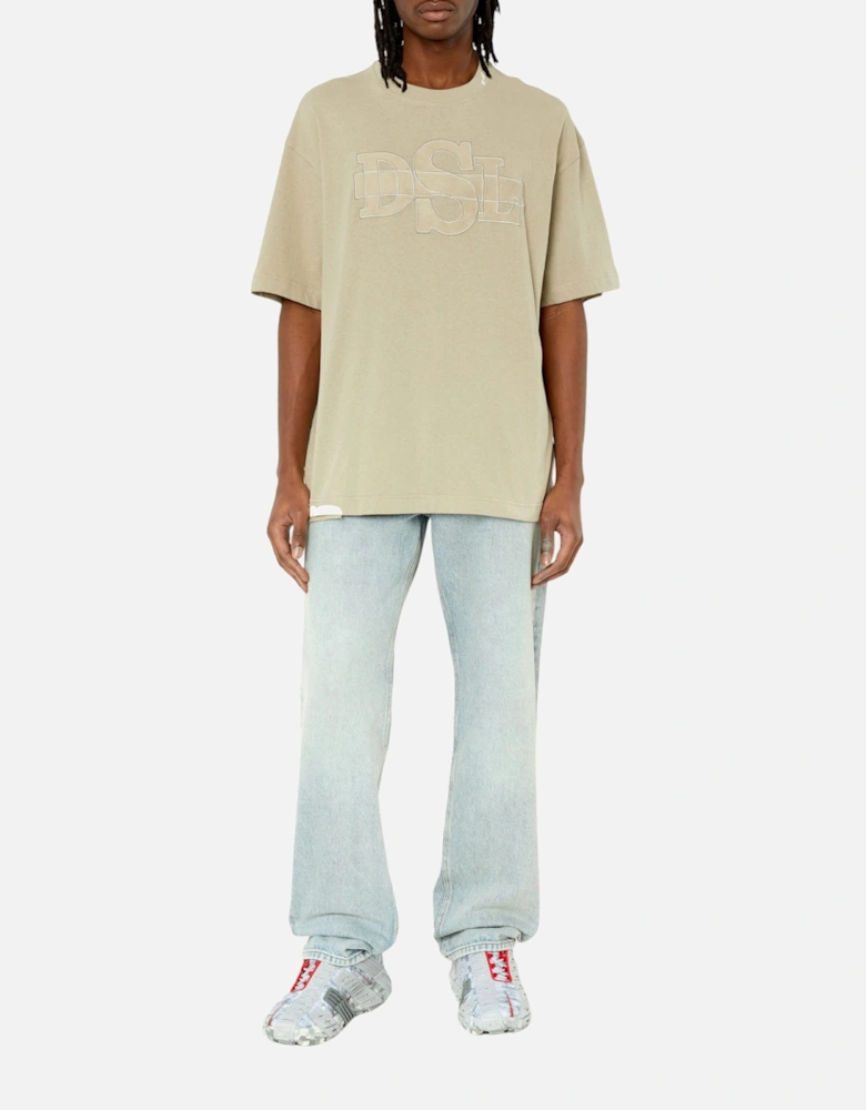 T-WASHROT Mens T Shirts Loose Fit