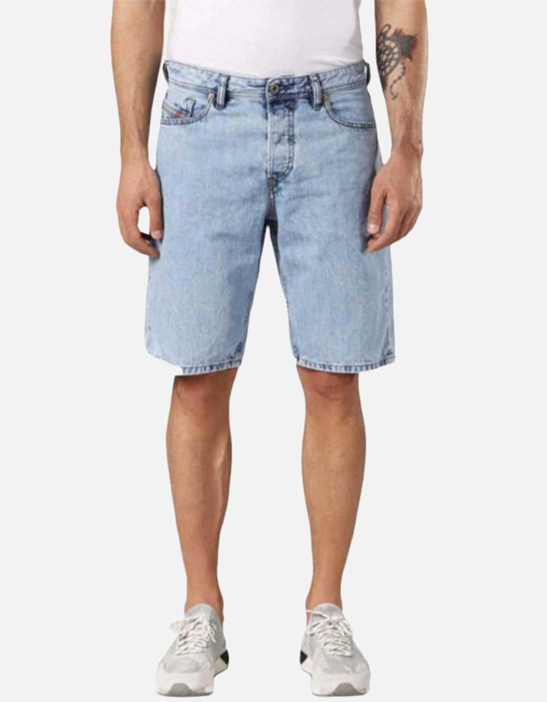 Men's DIESEL KEESHORT 084RE Mens Shorts Denim Jeans Regular Summer Casual Beach wear - Size: W28
