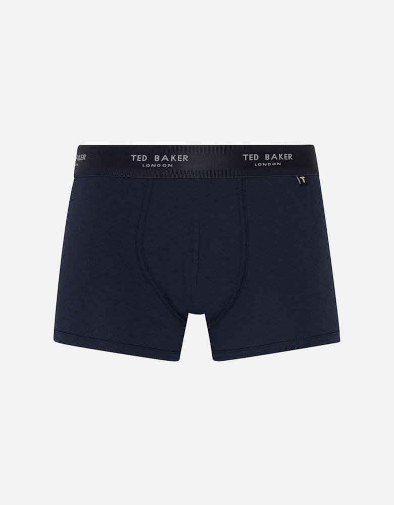 3-Pack Core Boxer Trunks, Navy