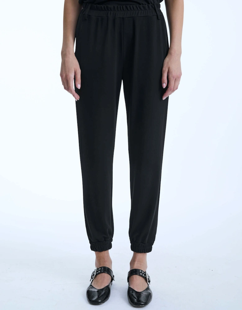 Jersey Black Trousers