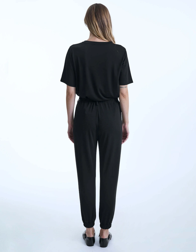 Jersey Black Trousers