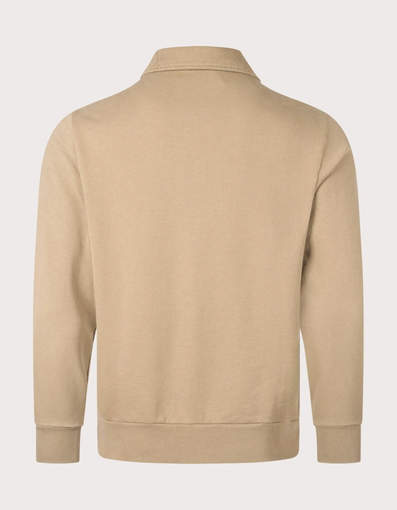 Quarter Zip Loopback Terry Sweatshirt