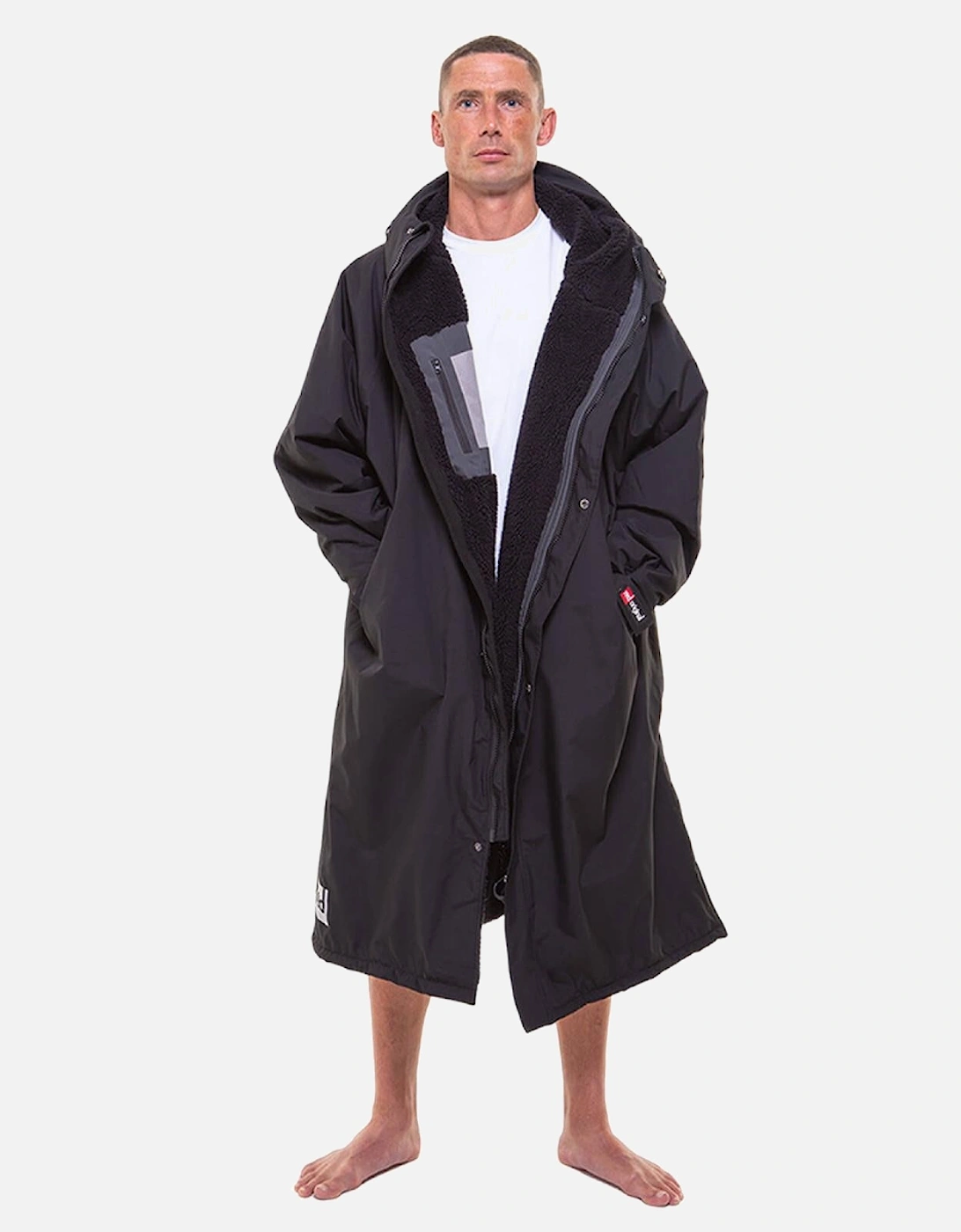 Adults Pro Long Sleeve Waterproof Dry Changing Robe EVO, 2 of 1