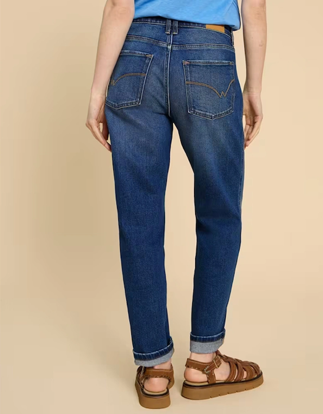 Women's Freya Weekend Jean Mid Denim