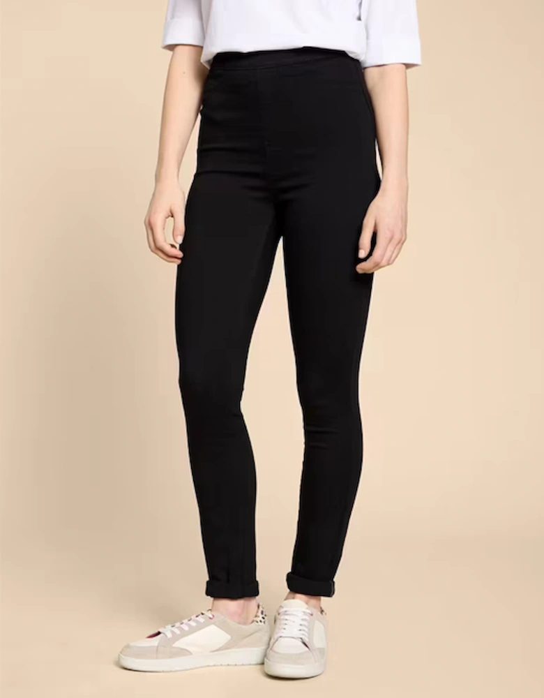 Women's Janey Jegging Black Denim