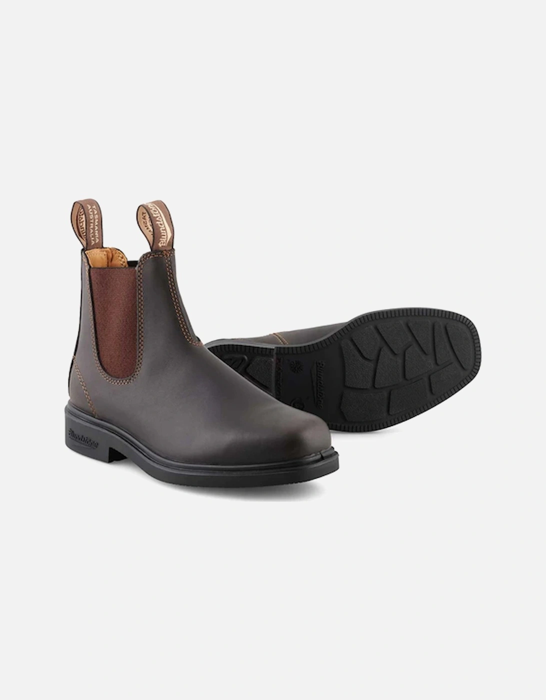 067 Unisex Chisel Toe Chelsea Boot Stout Brown