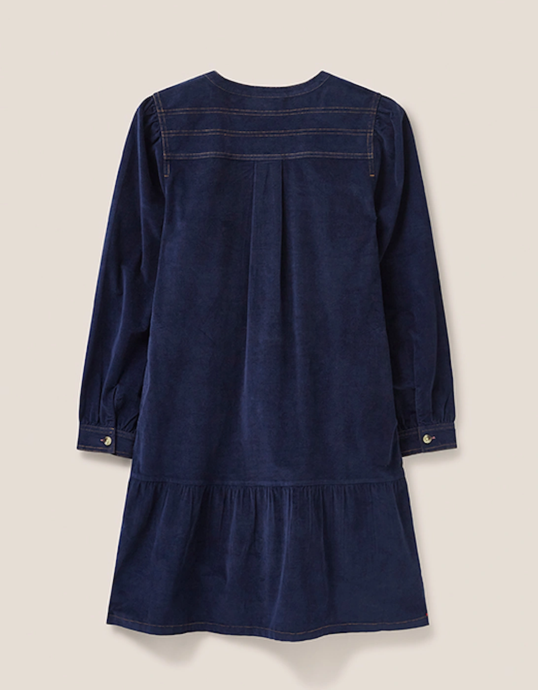 Women's Norma Cord Dress Dark Navy