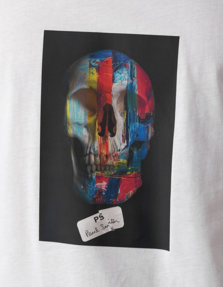 PS Mens Regular Fit Colour Skull T-Shirt