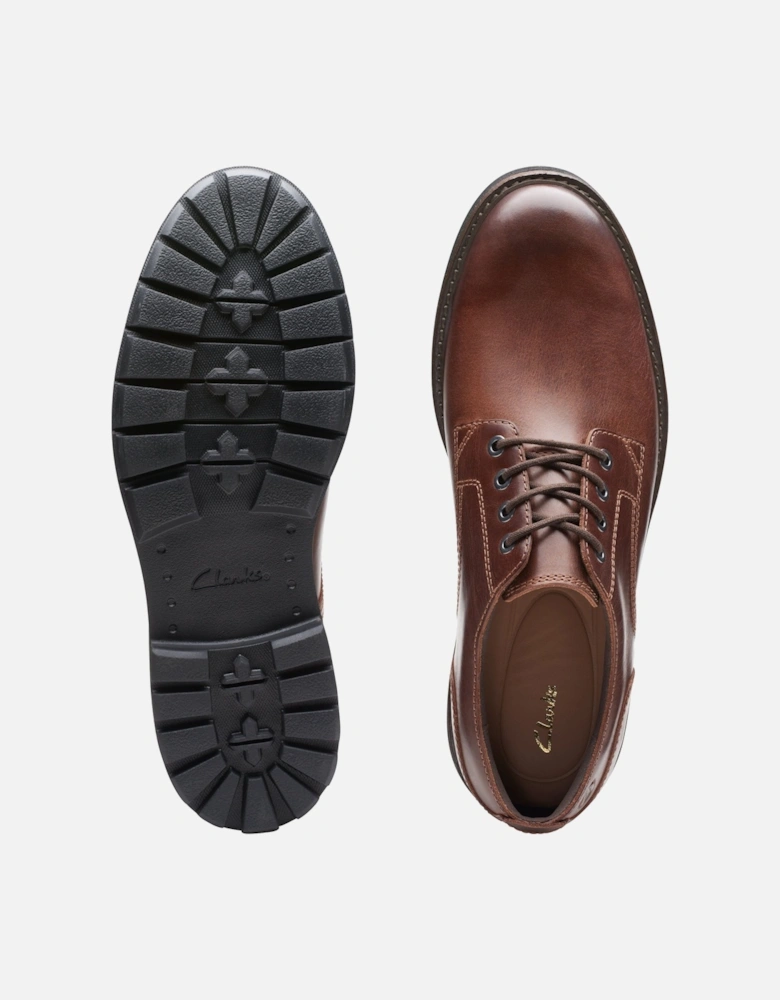 Batcombe Tie in Dark/Tan Leather