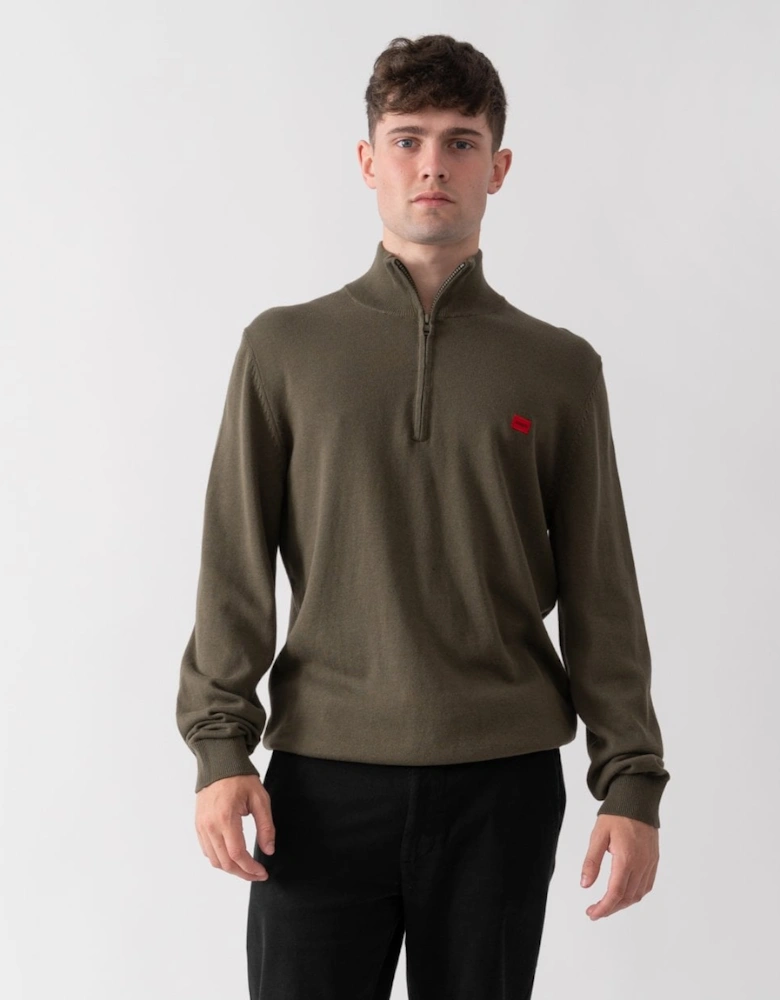 HUGO San Quintus-C Mens 1/4 Zip Pullover