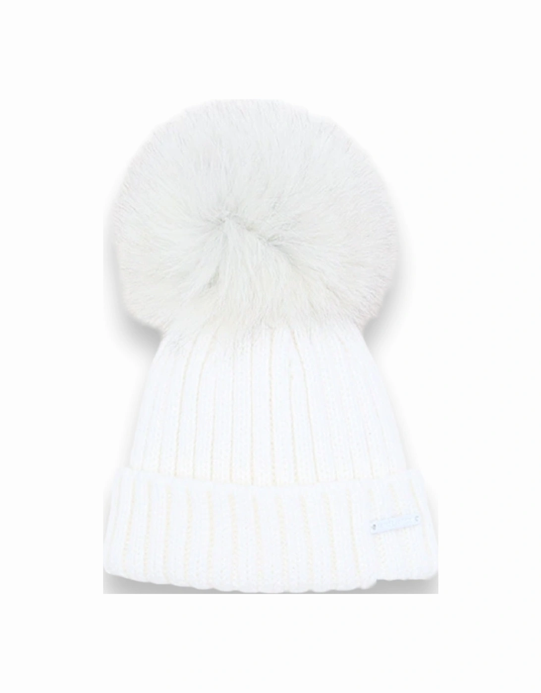 Ivory Faux Fur Hat, 2 of 1